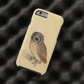 Albrecht Durer The Little Owl Vintage Tough iPhone 6 Case
