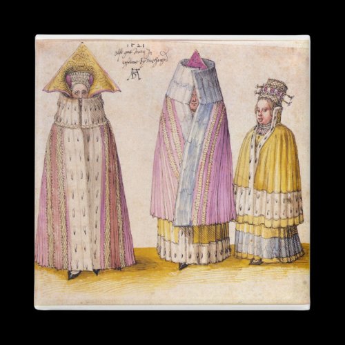 Albrecht Durer - Three Livlanders Magnet