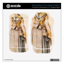Albrecht Durer - Woman in house dress Google Nexus S Decal
