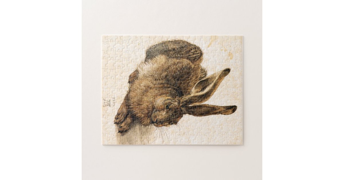 Albrecht Durer Young Hare Puzzle Zazzle