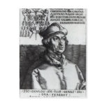 Albrecht of Brandenburg, 1519 Postcard