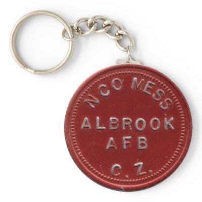 Albrook AFB NCO Mess Token Keychain by Captain_Panama