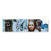 album cover, dayna , buri bumper stickers