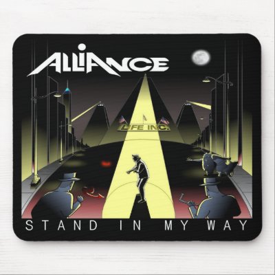 Album Cover Mouse pad by Alliance_The_Band
