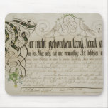 Album sheet, 1789 mousepads
