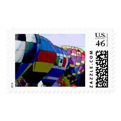 Albuquerque Balloon Fiesta 2009 Postage Stamps by Second_Half