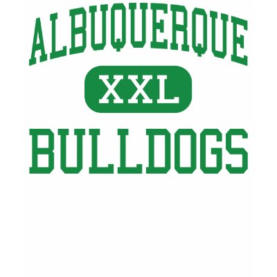 Albuquerque - Bulldogs - High - Albuquerque T Shirt by customteamsportswear
