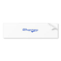 Albuquerque City Classic Bumper Sticker