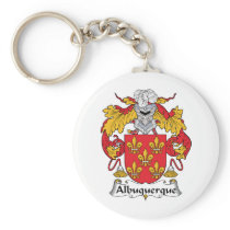 Albuquerque Family Crest Keychain