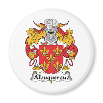 Albuquerque Family Crest magnets