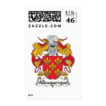 Albuquerque Family Crest Stamp