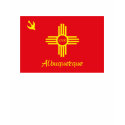 Albuquerque Flag T-shirt by FlagTshirts Albuquerque Flag T-shirt