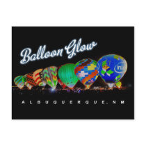 Albuquerque Hot Air  Balloon Glow postcards