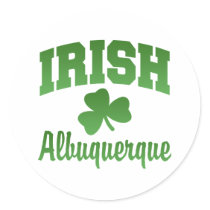 Albuquerque Irish Sticker