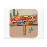 Albuquerque Left Post Cards