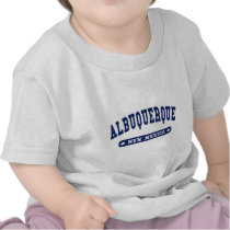 Albuquerque New Mexico College Style t shirts