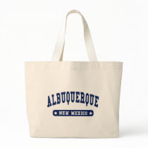 Albuquerque New Mexico College Style t shirts Tote Bags