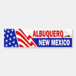 Albuquerque, New México Etiqueta De Parachoque