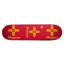 Albuquerque, New Mexico Skateboard Deck