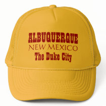 ALBUQUERQUE, NEW MEXICO The Duke City hats
