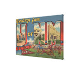 Albuquerque, New Mexico - University of NM Canvas Prints