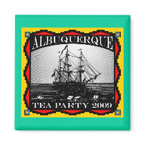 Albuquerque, NM Tea Party - magnets