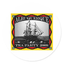 Albuquerque, NM Tea Party - stickers
