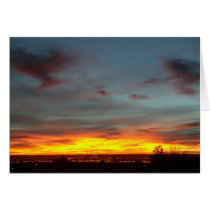 Albuquerque Sunset Greeting Card