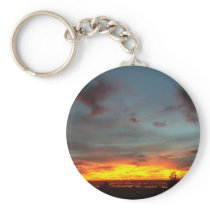 Albuquerque Sunset Key Chain