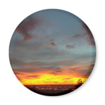Albuquerque Sunset Magnets
