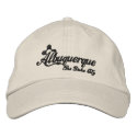 Albuquerque, The Duke City embroidered hats