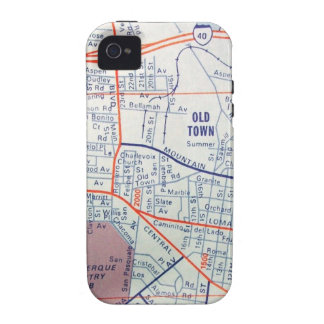 ALBUQUERQUE Vintage Map iPhone 4 Case ALBUQUERQUE Vintage Map iPhone 4 Case