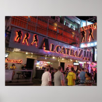 Alcatraz A-Go-Go, Walking Street, Pattaya Print