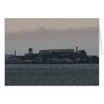 Alcatraz at Dusk cards by write2b Alcatraz at Dusk cards