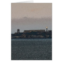 Alcatraz at Dusk cards by write2b Alcatraz at Dusk cards