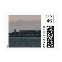 Alcatraz at Dusk postage