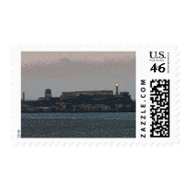 Alcatraz at Dusk postage