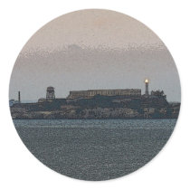 Alcatraz at Dusk stickers