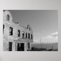 Alcatraz B & W Print