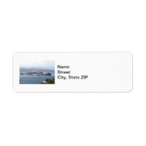Alcatraz Custom Return Address Label