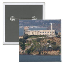 Alcatraz Island 2 Pinback Buttons