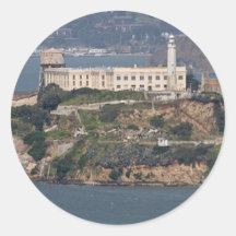 Alcatraz Island 2 Round Sticker