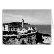 Alcatraz Island Lighthouse Cards