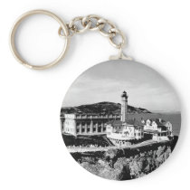 Alcatraz Island Lighthouse Keychain