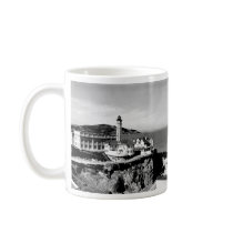 Alcatraz Island Lighthouse Coffee Mugs