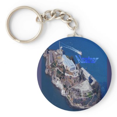 Alcatraz Island (prision) keychain by design_girl