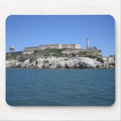 Alcatraz Mouse Pad by TravellingSue