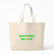 Alcatraz No. 374 Tote Bags