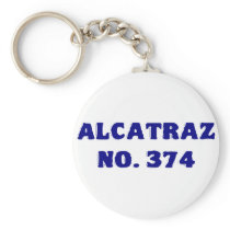 Alcatraz No. 374 Key Chains
