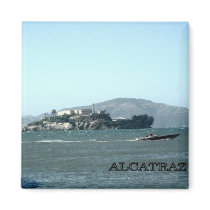 Alcatraz prison magnet
